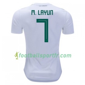 Tenue Mexique M.Layun 7 Exterieur Coupe du monde 2018 Maillot de Foot